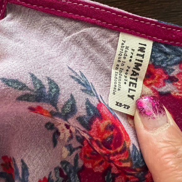 🌺NWT🌺 FREE PEOPLE Ladies Cinch Tie Back Dress Sz XS-TP - Picture 3 of 6